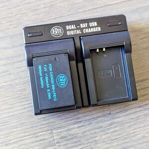 BH Premium | LP-E12 Battery & Dual Bay Charger | Canon